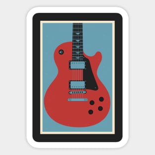 LP Guitar Sticker